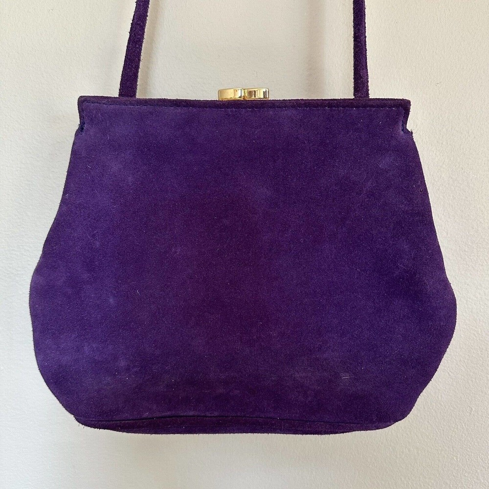 Giani Bernini Purple Suede Purse